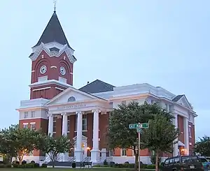 Bulloch County Courthouse in Statesboro, Georgia