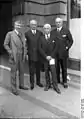 Louis Adlon with visiting American hoteliers, including Ellsworth Milton Statler, 3 May 1926