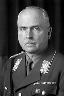 Portrait of Charles Edward in Nazi Party uniform