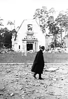 Carinhall in ruins, 1947