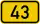 Bundesstraße 43 number.svg