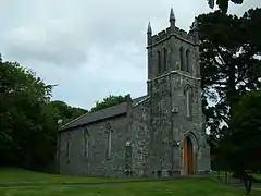 Church in the castle grounds