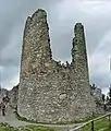 The bergfried from the east