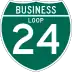 Interstate 24 Business marker