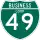 Interstate 49 Business marker