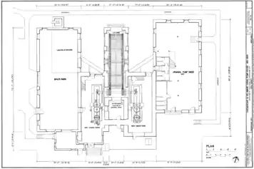 HAER plan drawing