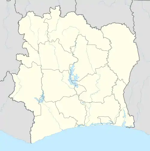 Bouaké is located in Ivory Coast