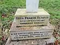 Grave of Lieut. C. F. Blacker, died of wounds received at the Battle of Mons, 1914