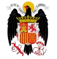 Simplified version of the coat of arms to promote bureaucratic aims. It was used on stamps, lottery tickets, identity documents, and buildings. A popular name for it was "coat of arms of the Eagle" (1938–1945).