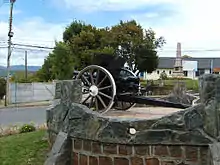 Krupp 75mm field gun. Acquired from the German Empire in (Unknown).