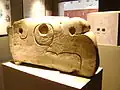 Condor head, at the National Museum of Chavín de Huántar.