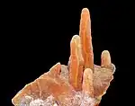 Stalactitic calcite