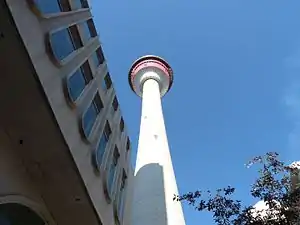 Tower from below