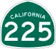 State Route 225 marker