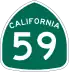 State Route 59 marker