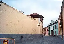 The twisted street in La Laguna, Tenerife