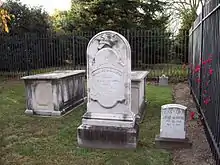 Calvert Family Cemetery in November 2008