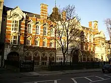 Camberwell School of Arts and Crafts built by the LCC in 1898