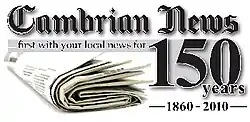 Cambrian News 150th Logo