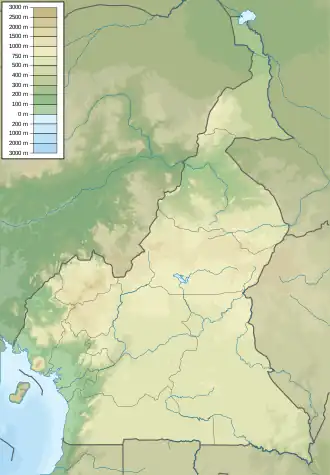 2016 Eséka train derailment is located in Cameroon