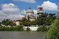 View from the left bank of the Adige