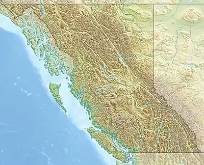 Mount Cayley is located in British Columbia