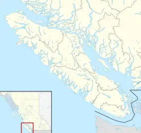 Parksville is located in Vancouver Island