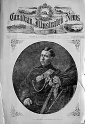 The cover of The Canadian Illustrated News with a halftone photograph of Prince Arthur