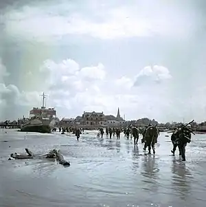 Canadian Soldiers Juno Beach