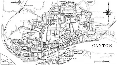 The US Navy's Dept of Navigation's 1920 map of "Canton"