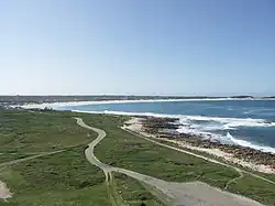 View of Cape St. Francis from the Seal Point Lighthouse