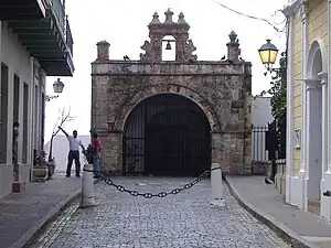 Facade of chapel