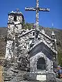 Capilla del Tisure, construída por Juan Félix y Epifania Gil, vista desde el frente