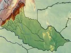 Topography of the department