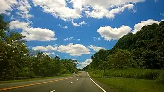 Heading south in Abras, Corozal