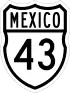 Federal Highway 43 shield