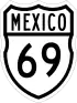 Federal Highway 69 shield