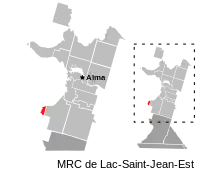 Location of Desbiens