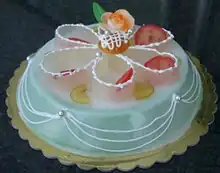 Cassata marzipan cake