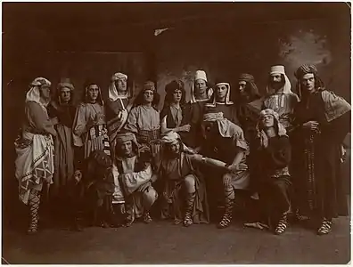 The cast of Corianton (the play)