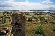 View of the Alqueva Dam from the castle