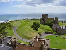 Image 19Credit: O1ive St Mary in Castro (or St Mary de Castro) is the church at Dover Castle.More about St Mary in Castro... (from Portal:Kent/Selected pictures)