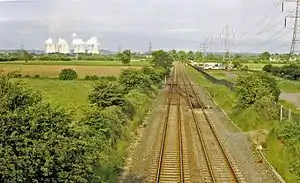 Site of Castle Donington Station