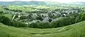 Panoramic view of Castleton from Peveril castle