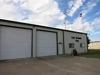 Cat Spring Volunteer Fire Department on FM 949.