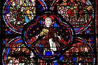 Detail of the Apocalypse Window (apse)