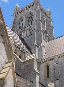 The Cathedral of the Most Holy Trinity, which replaced the original Trinity Church destroyed by fire