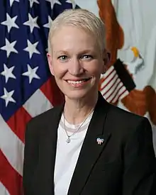 US Department of Defense portrait of Celeste A. Wallander, Assistant Secretary of Defense for International Security Affairs