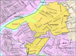 Census Bureau map of Pennsauken Township, New Jersey
Interactive map of Pennsauken, New Jersey