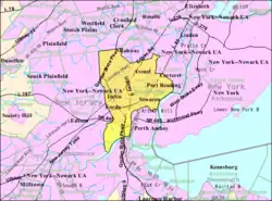 Census Bureau map of Woodbridge Township, New Jersey

Interactive map of Woodbridge Township, New Jersey